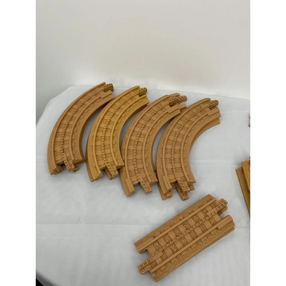 Fisher Price GeoTrax Expansion Replacement Train Tracks Curved & Straight Set